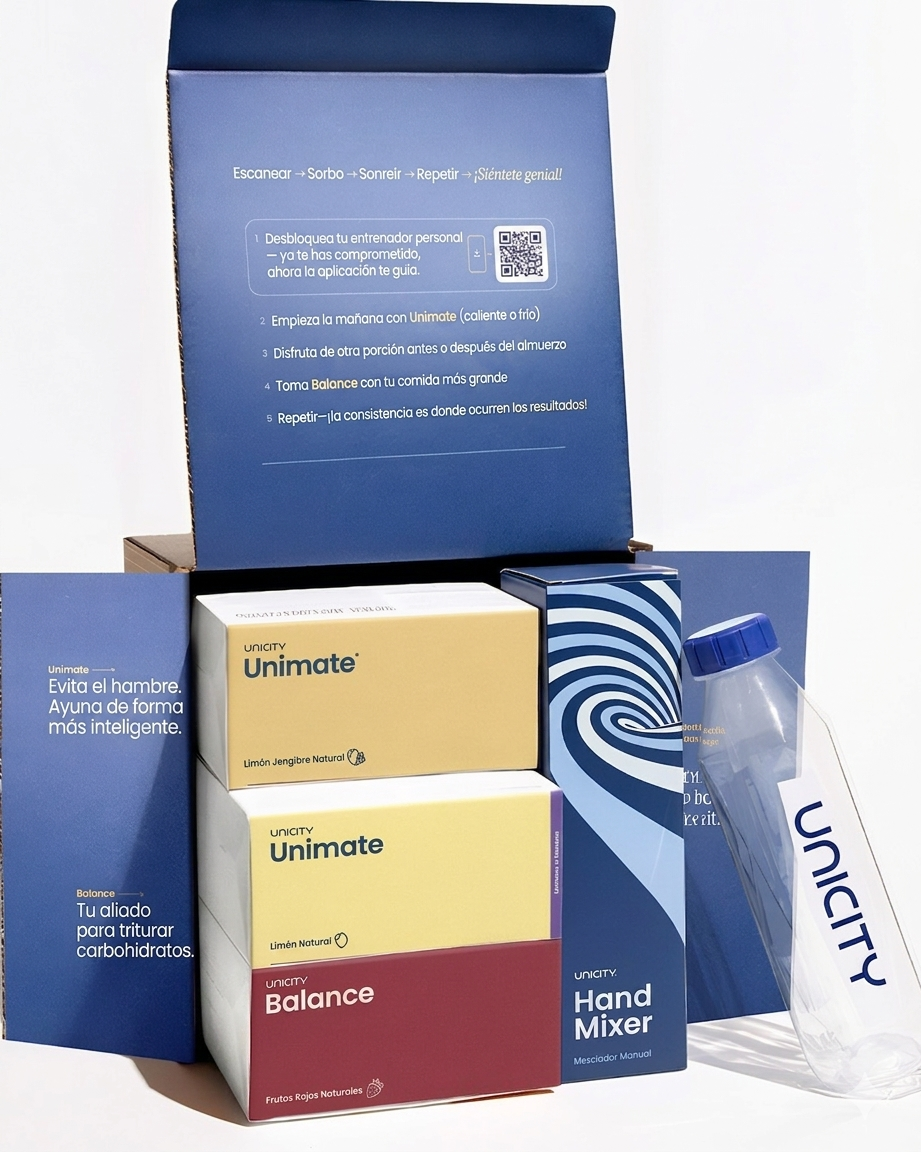 Kit Feel Great — Unimate + Balance + Botella Diamante